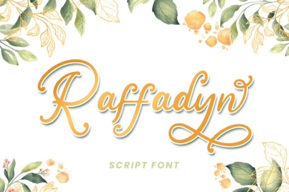 Raffadyn Font by attypestudio — Script Handwritten Font