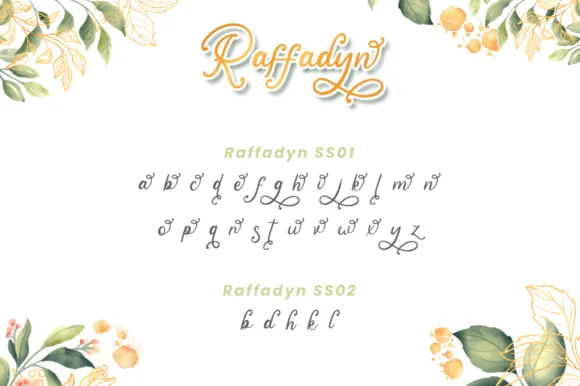 Raffadyn Font by attypestudio — Script Handwritten Font — thumbnail 7