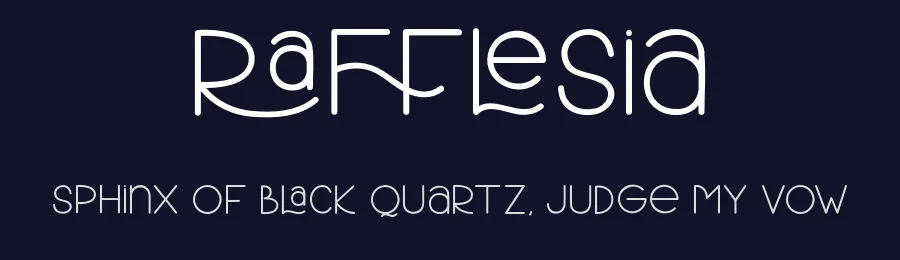 Rafflesia by Typer Std — Sans Serif Font — thumbnail 2