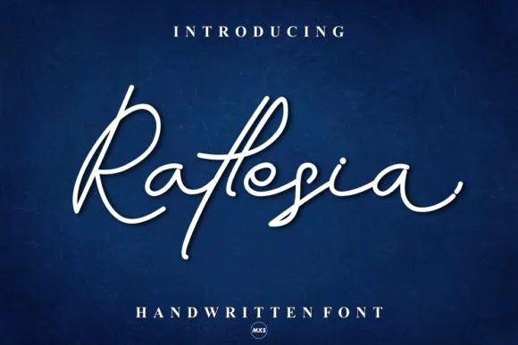 Raflesia Font by memetxsaputra — Script Handwritten Font