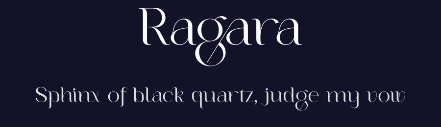 Ragara by Penatic Studio — Serif Font — thumbnail 2