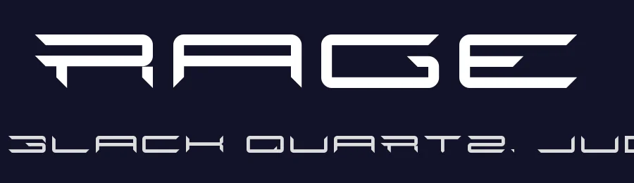Rage by Gregor H. — Display Font — thumbnail 2