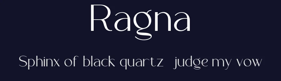 Ragna by Achmad Yani — Sans Serif Font — thumbnail 2