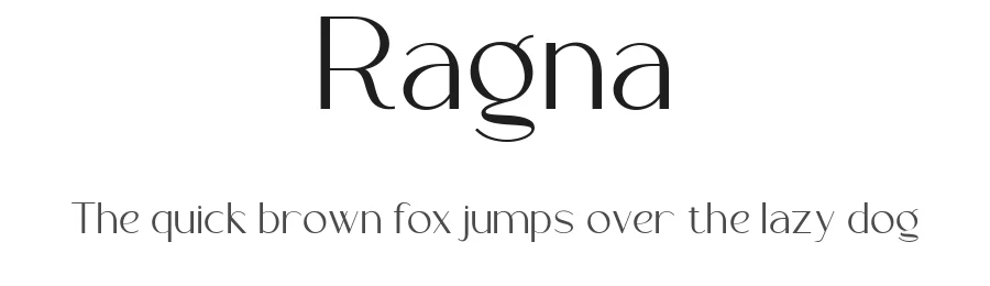 Ragna by Achmad Yani β Sans Serif Font
