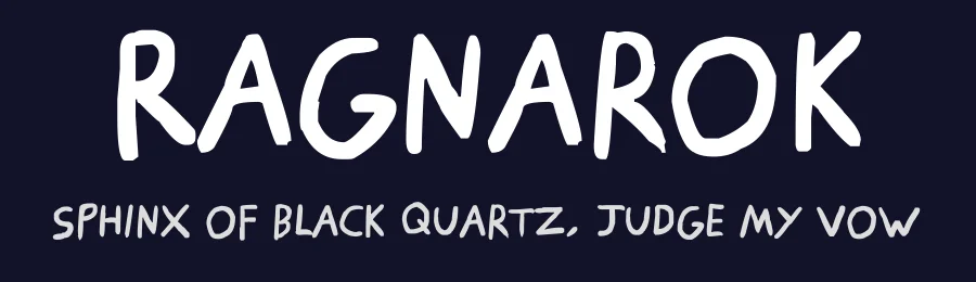 Ragnarok by Ruku Kabe — Script Handwritten Font — thumbnail 2