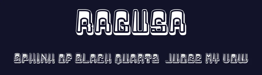 Ragusa by Vladimir Nikolic — Decorative Font — thumbnail 2