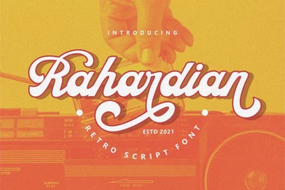 Rahardian Font by putracetol — Script Handwritten Font