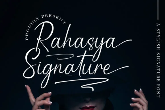 Rahasya Signature Font by Mytype Studio — Script Handwritten Font