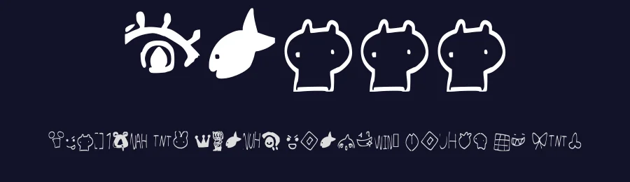 Rahhh by Jessi Tinitong — Dingbats Font — thumbnail 2