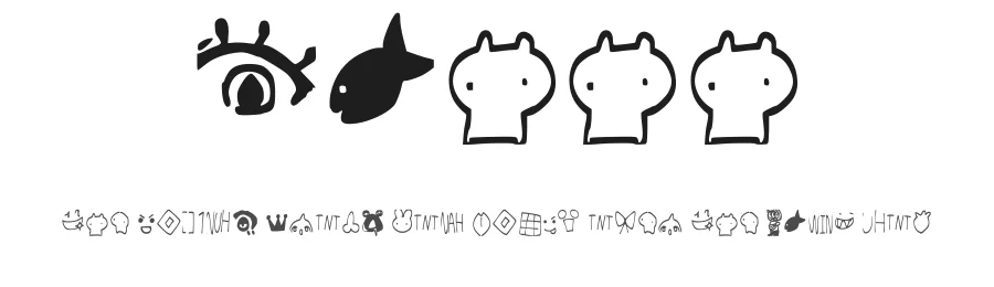 Rahhh by Jessi Tinitong — Dingbats Font