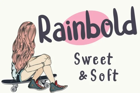Rainbold Font by Lickable Pixels β Script Handwritten Font