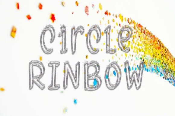 Rainbow Font by FL Space by FL Space — Wedding Font — thumbnail 4