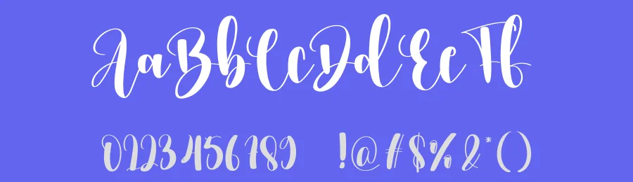 Rainbow December by Scratchones — Script Handwritten Font — thumbnail 3