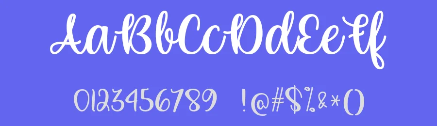 Rainbow in June by Misti's Fonts — Script Handwritten Font — thumbnail 3