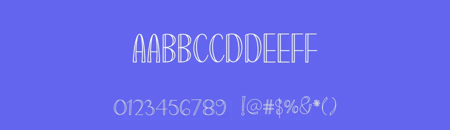 Rainbow Planner by Belina Studio — Decorative Font — thumbnail 3