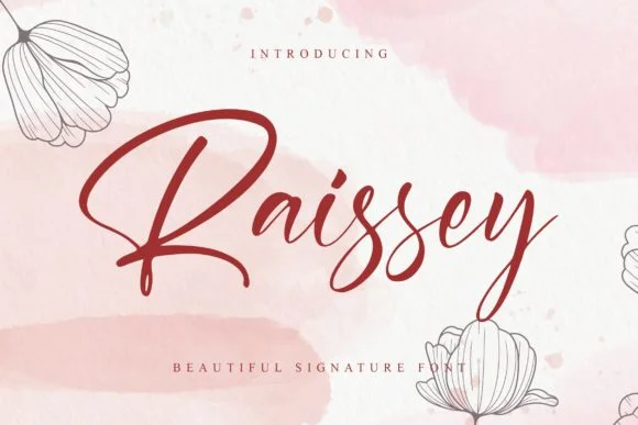 Raissey Font by AbasCreative — Script Handwritten Font