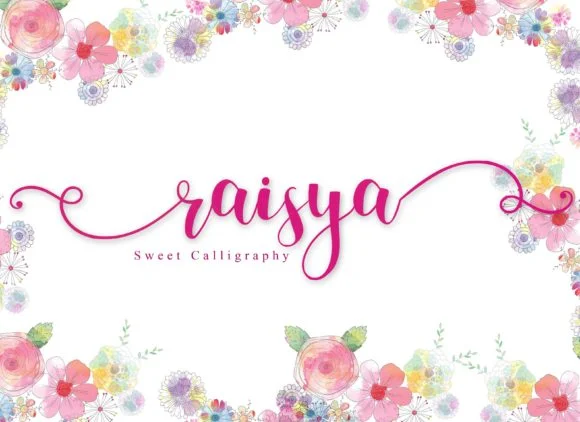 Raisya Font by niyos.studio — Script Handwritten Font