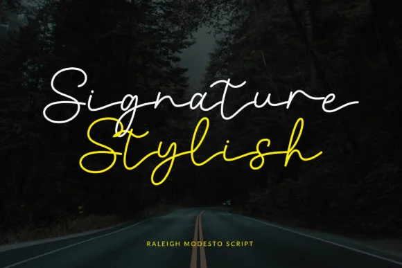 Raleigh Modesto Font by ahweproject — Script Handwritten Font — thumbnail 5