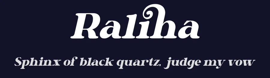 Raliha by Storytype Studio — Serif Font — thumbnail 2