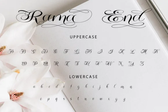 Rama End Font by WinType — Script Handwritten Font — thumbnail 6