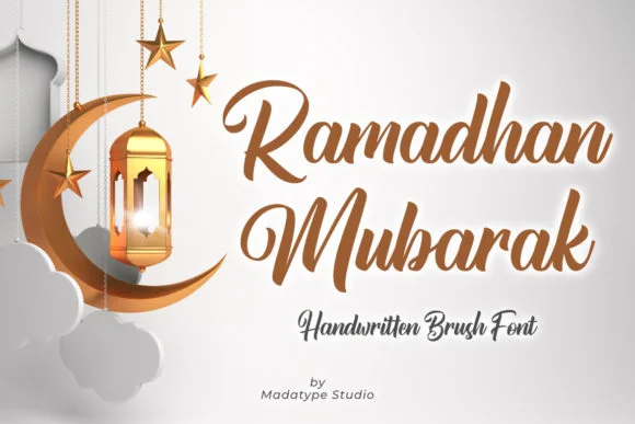 Ramadhan Mubarak Font by Madatype Studio — Script Handwritten Font