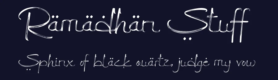 Ramadhan Stuff by 50Fox Studio — Decorative Font — thumbnail 2