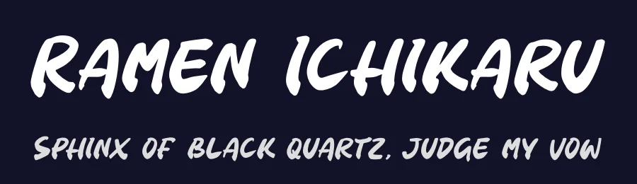 Ramen Ichikaru by Letterena Studios — Script Handwritten Font — thumbnail 2