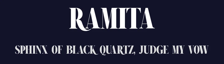 Ramita by Graphicxell — Serif Font — thumbnail 2
