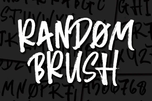 Random Brush Font by Atjcloth Studio — Script Handwritten Font