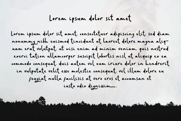 Random Handwritten Font by Atjcloth Studio — Script Handwritten Font — thumbnail 4