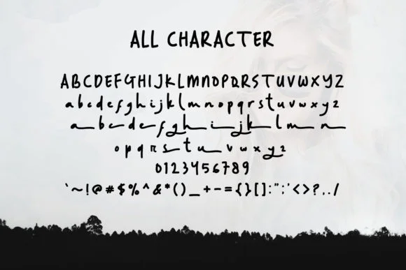 Random Handwritten Font by Atjcloth Studio — Script Handwritten Font — thumbnail 5