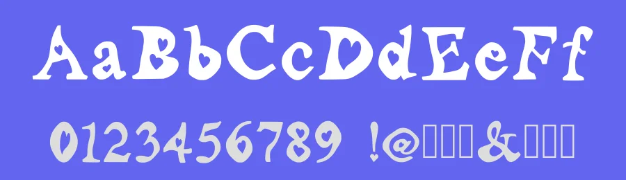 Random At Heart by Laelae — Decorative Font — thumbnail 3