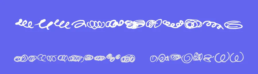 Random Swirls by David Ireland — Dingbats Font — thumbnail 3