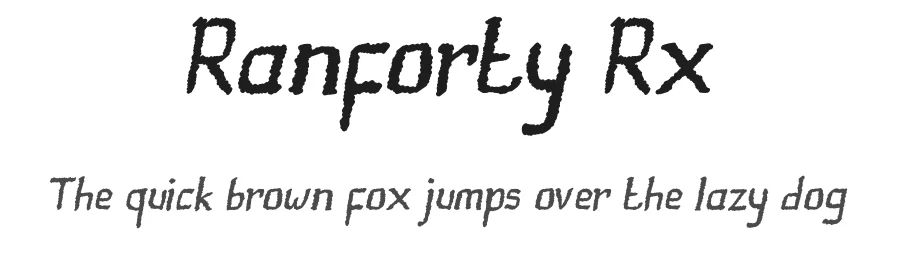 Ranforty Rx by Rockave St β Decorative Font