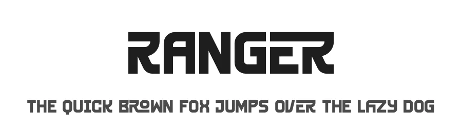 Ranger by Storytype Studio — Display Font