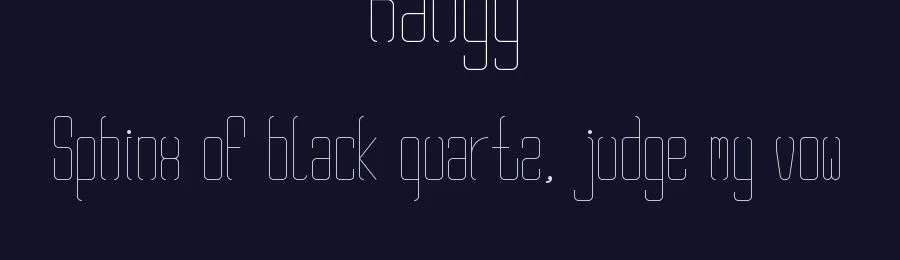 Rangy by M Salman Shahzad — Decorative Font — thumbnail 2