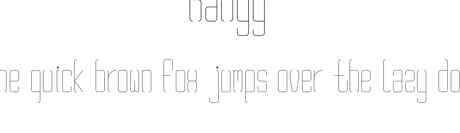 Rangy by M Salman Shahzad — Decorative Font