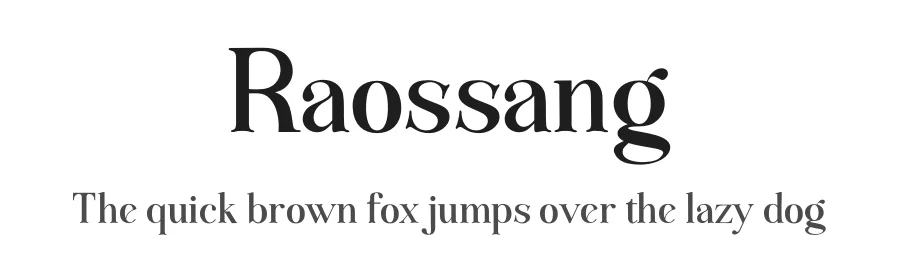 Raossang
