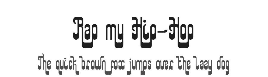 Rap my Hip-Hop by Kassymkulov Design — Decorative Font