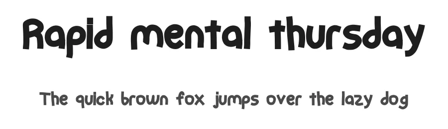 Rapid mental thursday