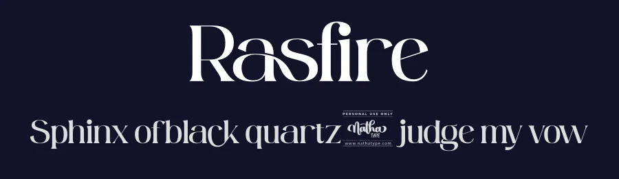 Rasfire by Din Studio — Serif Font — thumbnail 2
