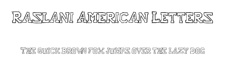 Raslani American Letters