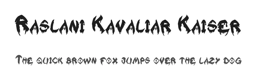 Raslani Kavaliar Kaiser