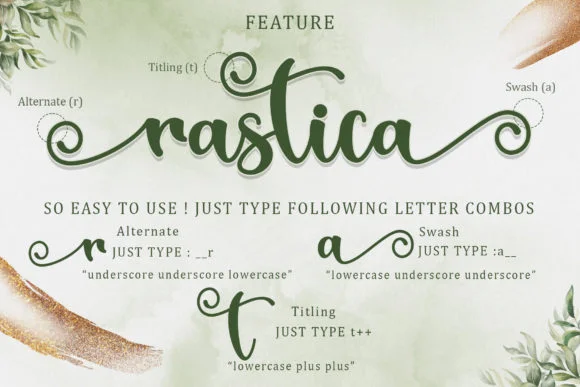 Rastica Font by Sakha Design — Script Handwritten Font — thumbnail 8