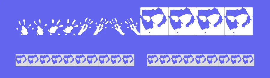 Rat Paws by Staffan Vilcans — Dingbats Font — thumbnail 3