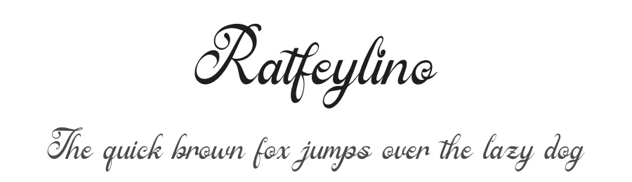 Ratfeylino by Denustudios — Script Handwritten Font