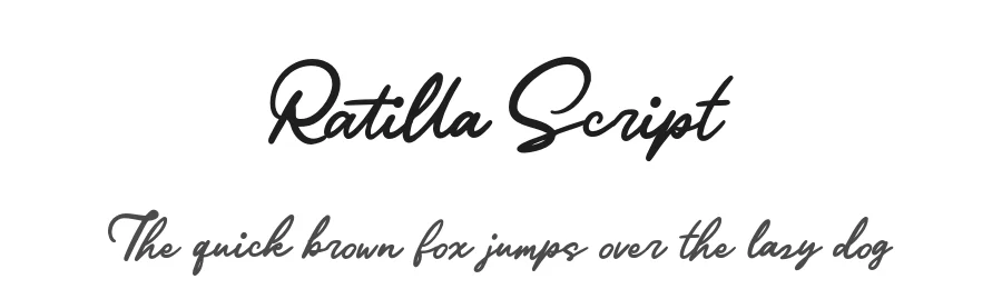 Ratilla Script