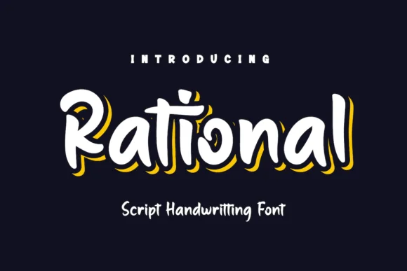 Rational Font by Productype — Script Handwritten Font