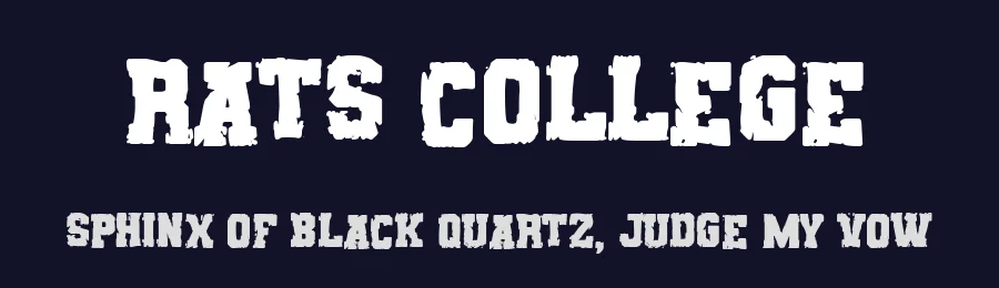 Rats College by Woodcutter — Decorative Font — thumbnail 2