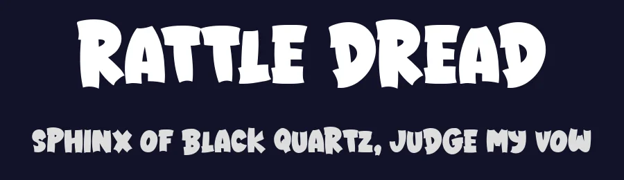 Rattle Dread by PutraCetol Studio — Decorative Font — thumbnail 2